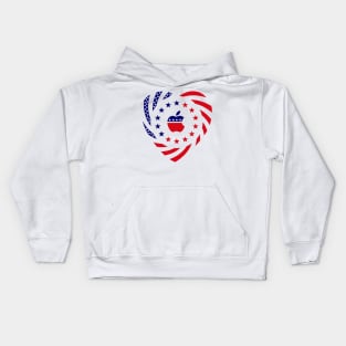 iMurican Patriot Flag Series (Heart) Kids Hoodie